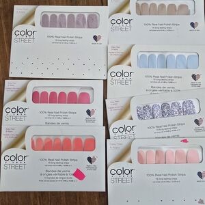 Color Street Nail Polish Strips Set